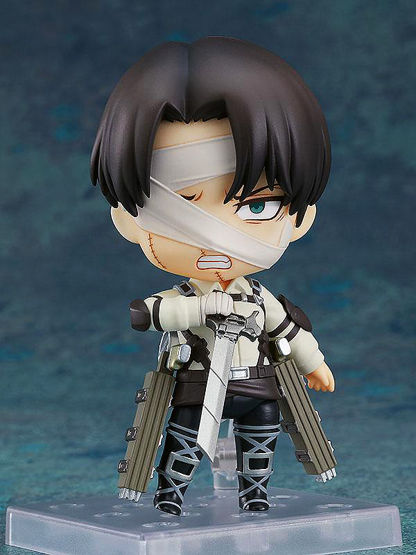 Attack on Titan Nendoroid Actionfigur Levi Acker. Rueckseite