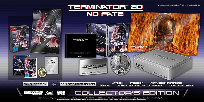 Terminator 2D: No Fate Collectors Edition Rueckseite