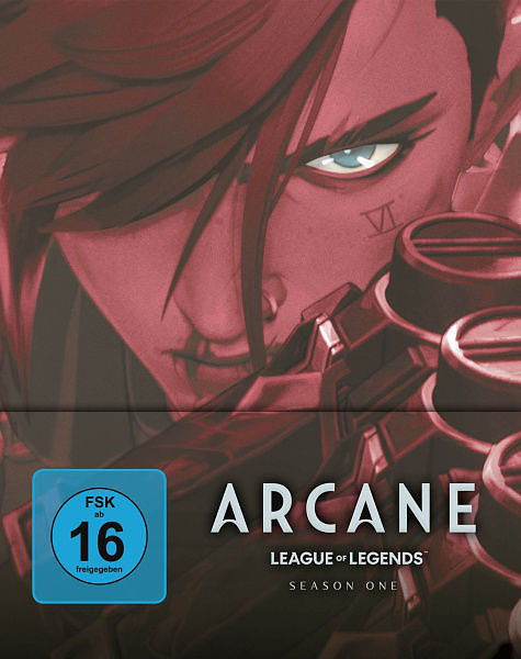 Arcane - League of Legends - Staffel 1 Steelbook Cover