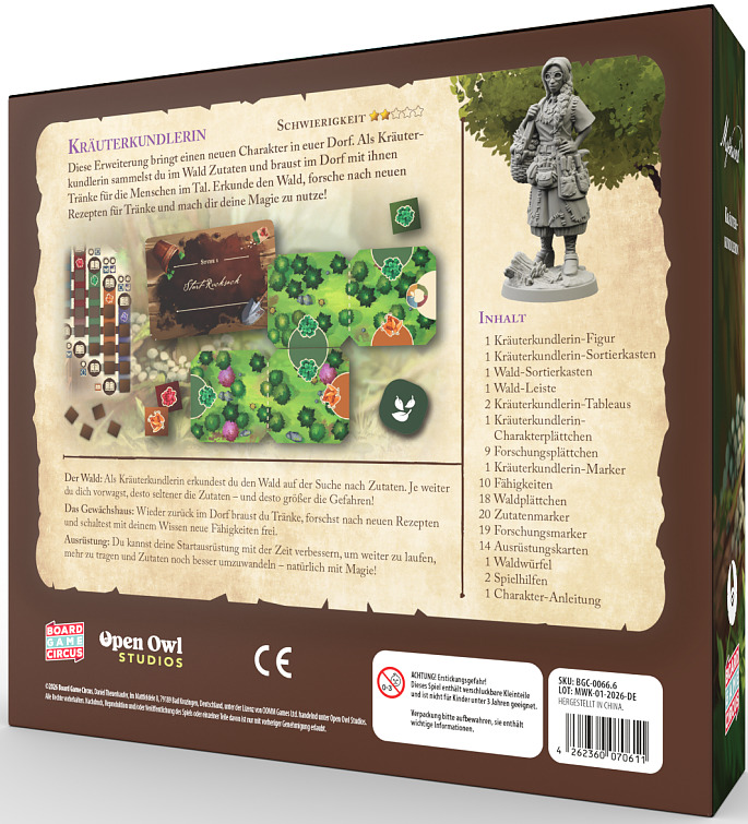 Mythwind: Kräuterkundlerin Rueckseite