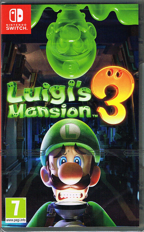 Luigi's Mansion 3 (PEGI) Cover