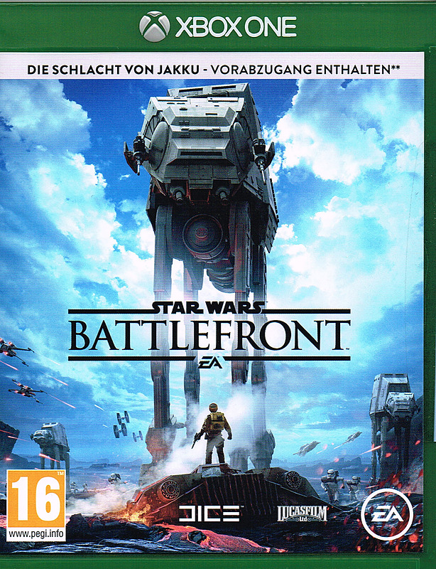 Star Wars: Battlefront D1 Edition (AT-PEGI) Cover