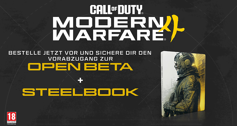 Call of Duty: Modern Warfare 4 Steelbook Edition (AT-PEGI) Rueckseite