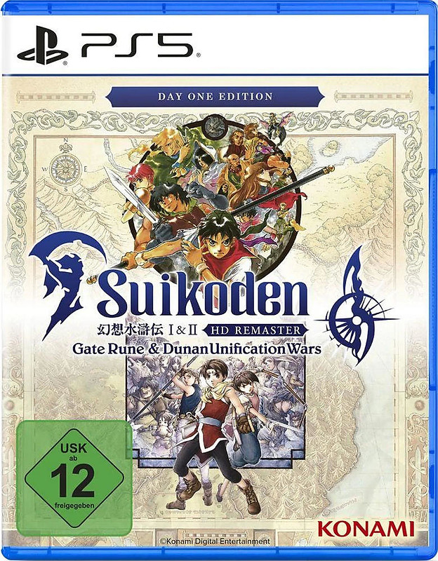 Suikoden I&II HD Remaster DayOne Edition Cover