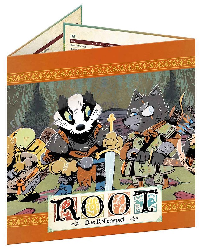 Root: Rollenspiel Spielleitungsschirm-Set Cover