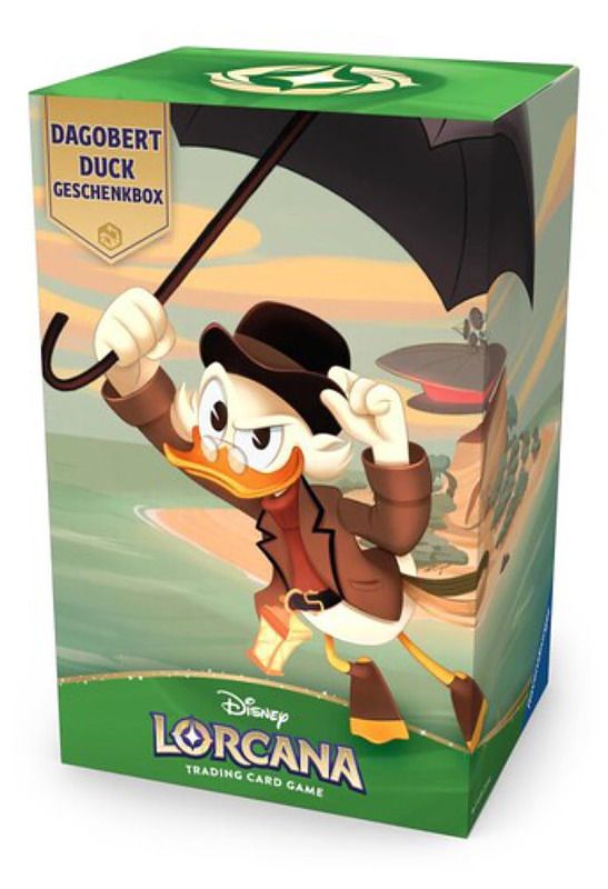 Lorcana Kapitel 11 Dagobert Duck Geschenkbox (DE) Cover