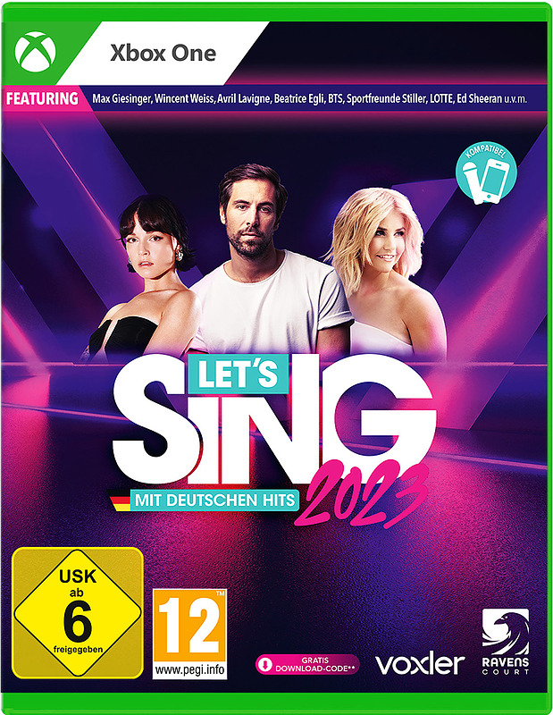 Let's Sing 2023 German Version Cover