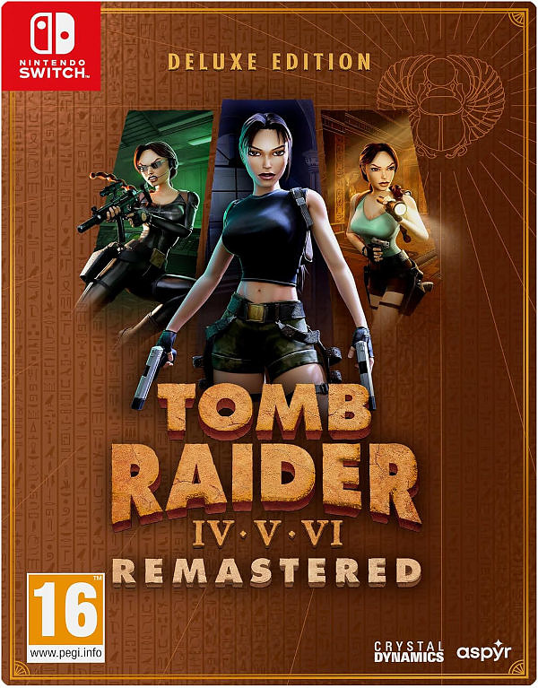 Tomb Raider 4-6 Remastered Starring Lara Croft Cover