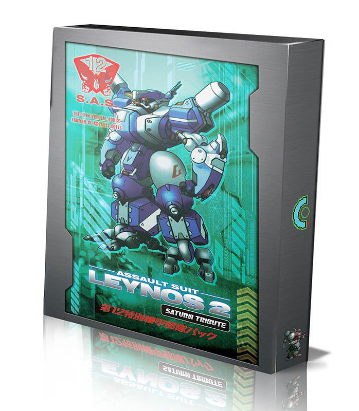 Assault Suit Leynos 2 Saturn Tribute Deluxe Edition Cover