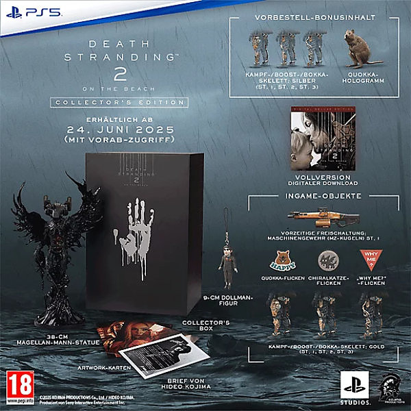 Death Stranding 2 On the Beach Collectors Edition (PEGI) Cover