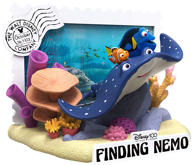 Disney 100th PVC Finding Nemo Rueckseite