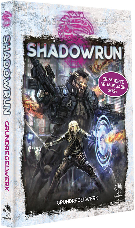 Shadowrun 6. Edition Grundregelwerk Neuauflage Cover