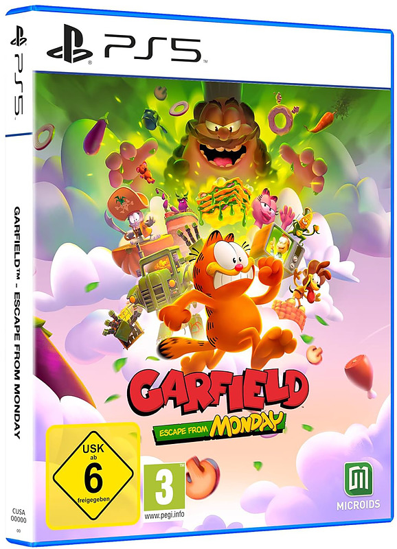 Garfield: Escape from Monday Cover