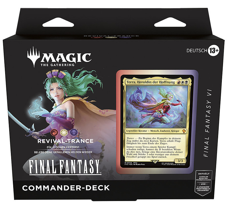 MTG - Final Fantasy Commander Deck Terra (DE) Cover