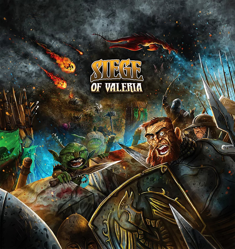 Siege of Valeria (Englisch) Cover