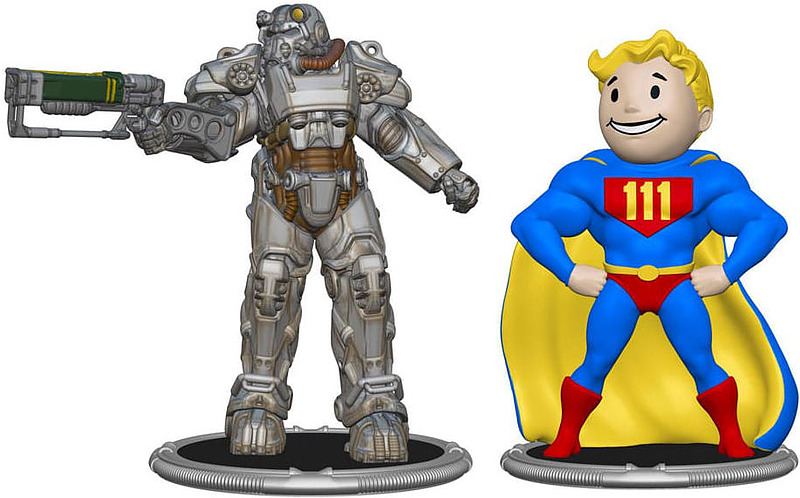 Fallout Minifiguren 2er-Pack C Rueckseite Fallout Minifiguren 2er-Pack C Rueckseite