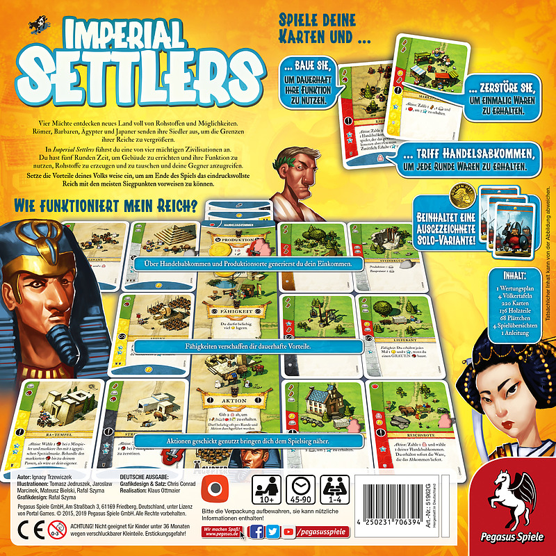 Imperial Settlers Rueckseite