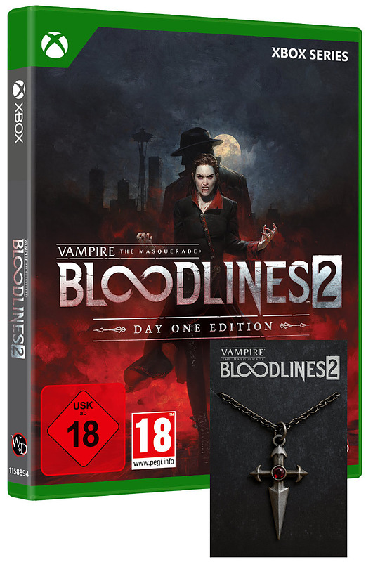 Vampire: The Masquerade Bloodlines 2 + Cross Cover