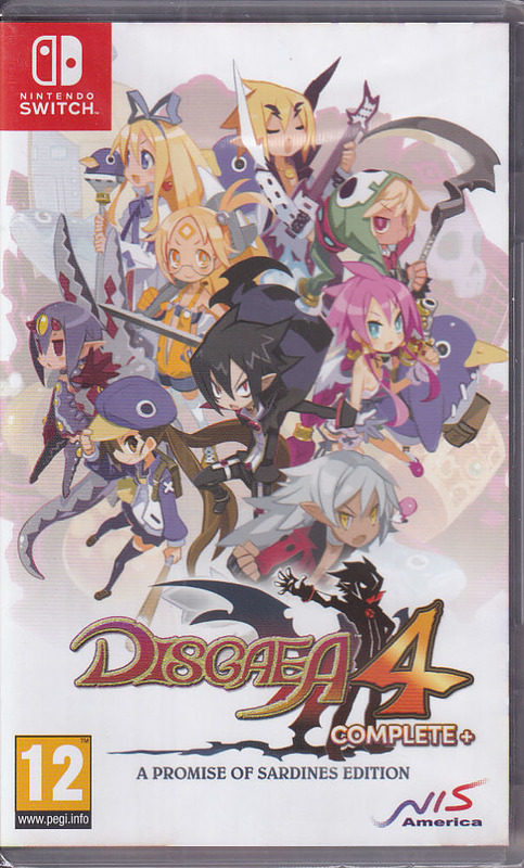 Disgaea 4 Complete+ A Promise of Sardines Edition Cover