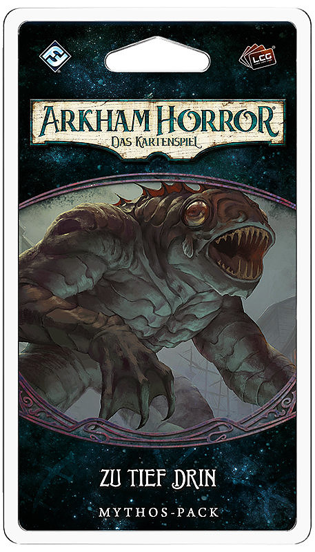 Arkham Horror: LCG - Zu tief drin Cover