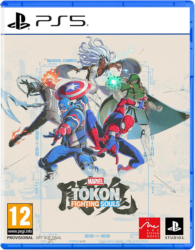 Marvel Tokon: Fighting Souls (PEGI) Cover