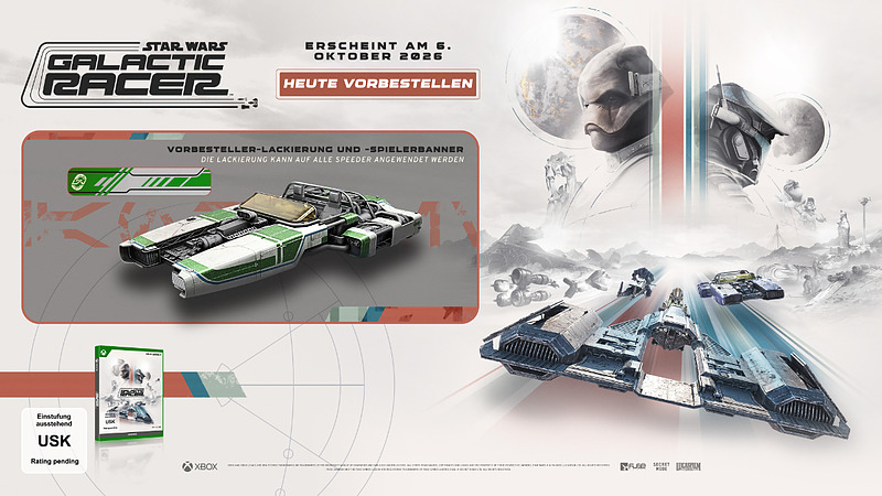 Star Wars: Galactic Racer Rueckseite