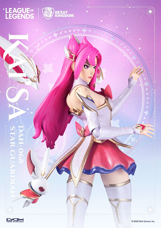 LoL Actionfigur 1/9 Star Guardian Kai'Sa Rueckseite