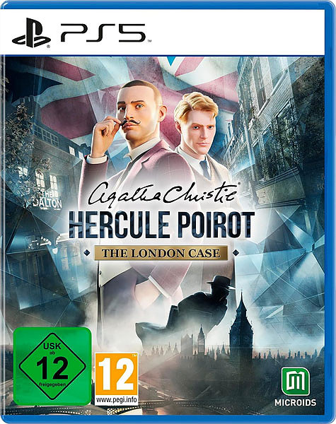 Agatha Christie: Hercule Poirot: London Case Cover