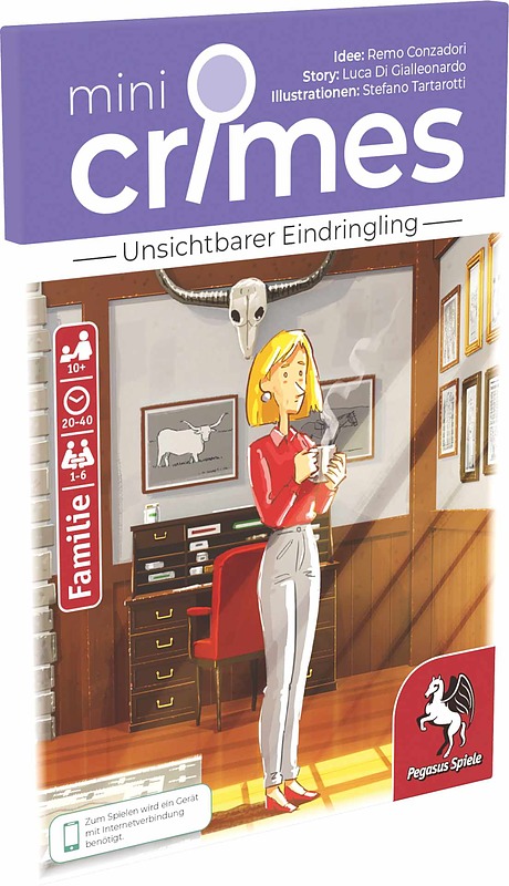 MiniCrimes - Unsichtbarer Eindringling Cover