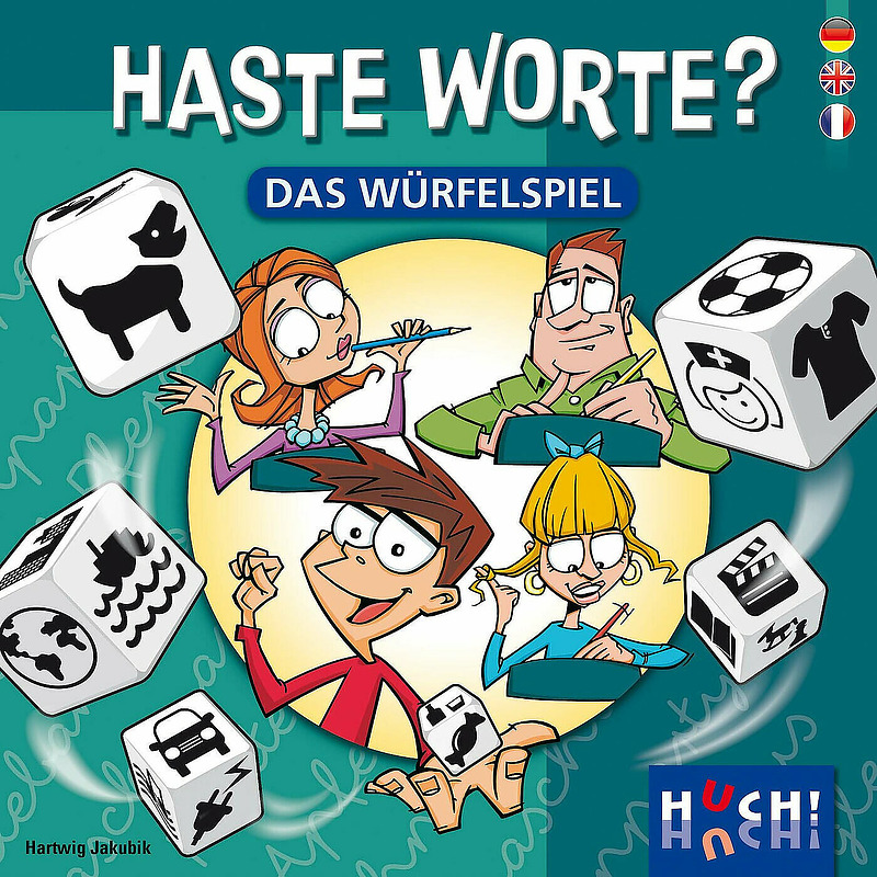 Haste Worte - Das Würfelspiel Cover