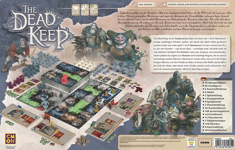 The Dead Keep (Deluxe) Rueckseite