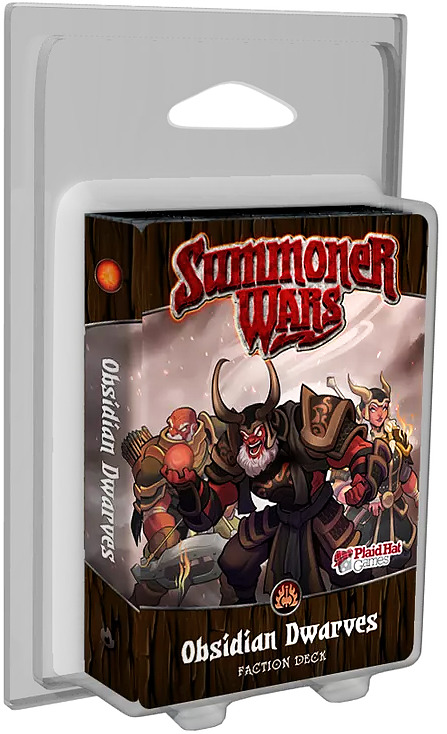 Summoner Wars 2nd Edition Obsidian Dwarves Faction Cover