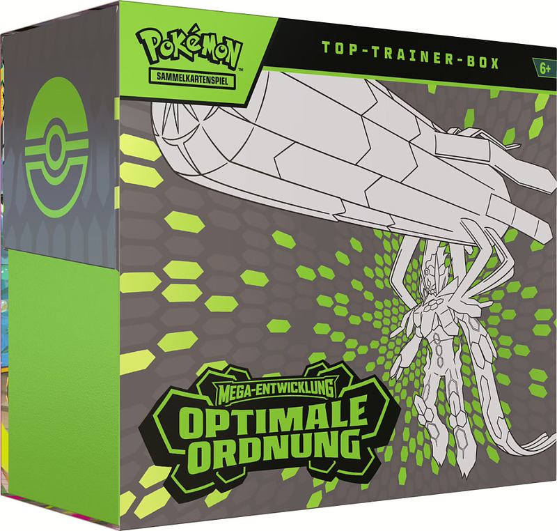 Pokemon ME03 Optimale Ordnung Top Trainer Box Cover