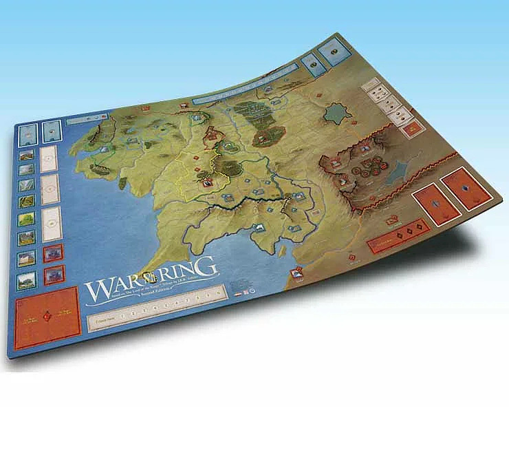 Der Ringkrieg - Spielmatte Cover