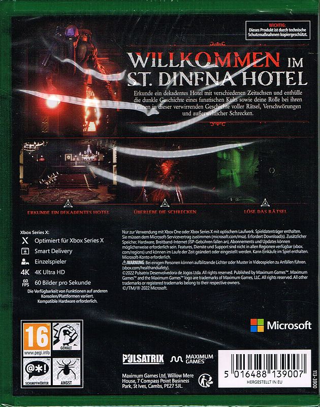 Fobia - St. Dinfna Hotel Rueckseite