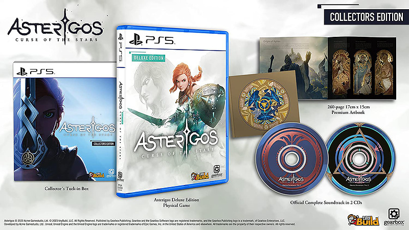 Asterigos - Curse Of The Stars Deluxe C. E. Rueckseite