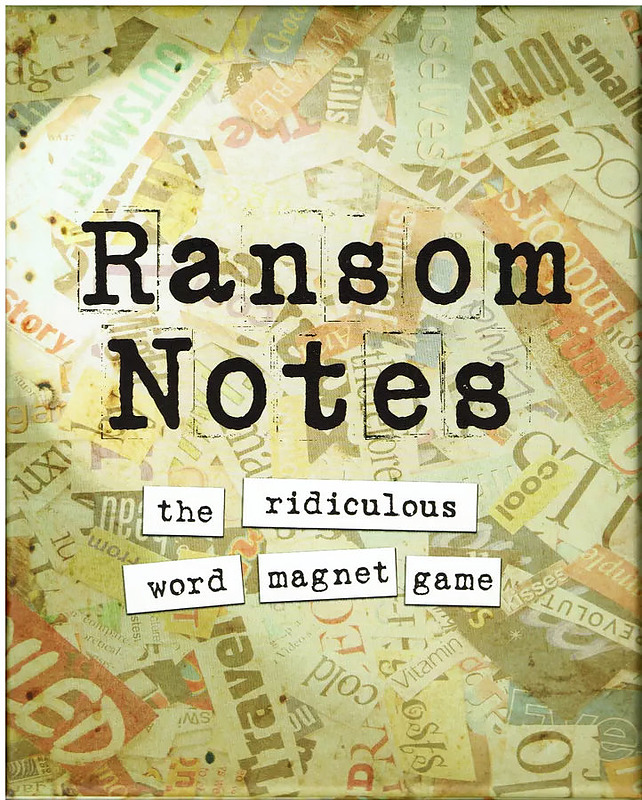 Ransom Notes The Ridiculous Word Magnet (Englisch) Cover