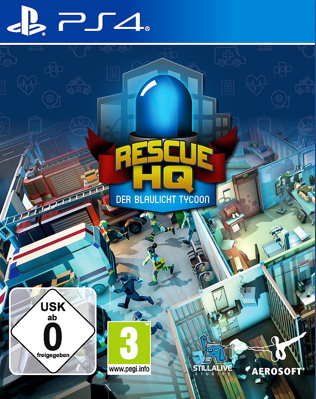 Der Blaulicht Tycoon-Rescue HQ Cover