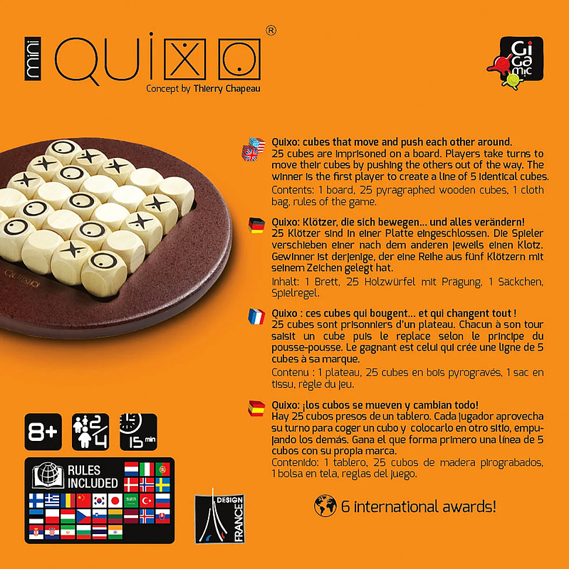 Quixo Mini Rueckseite
