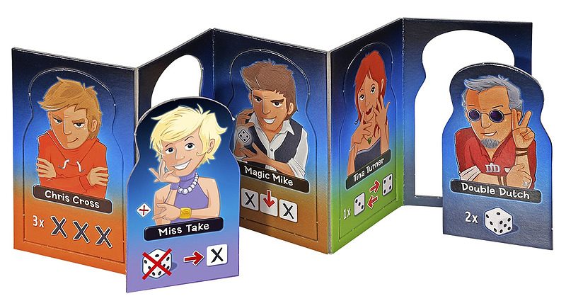 Qwixx - Characters Rueckseite