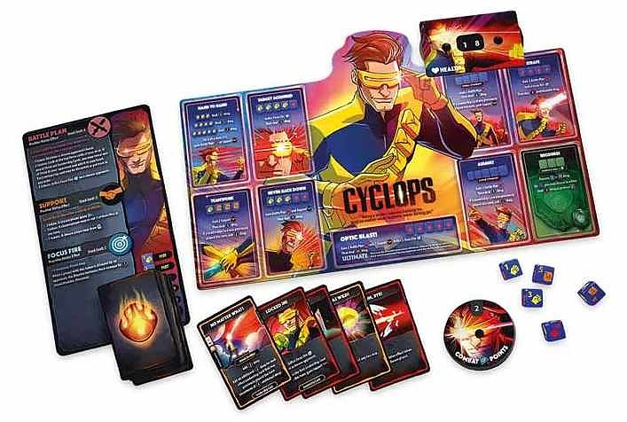 Dice Throne: Marvel X-Men Box 2 (Englisch) Rueckseite Dice Throne: Marvel X-Men Box 2 (Englisch) Rueckseite