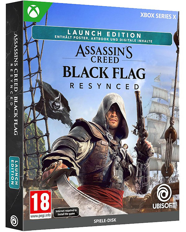 Assassin's Creed Black Flag Resynced Launch Edition Cover