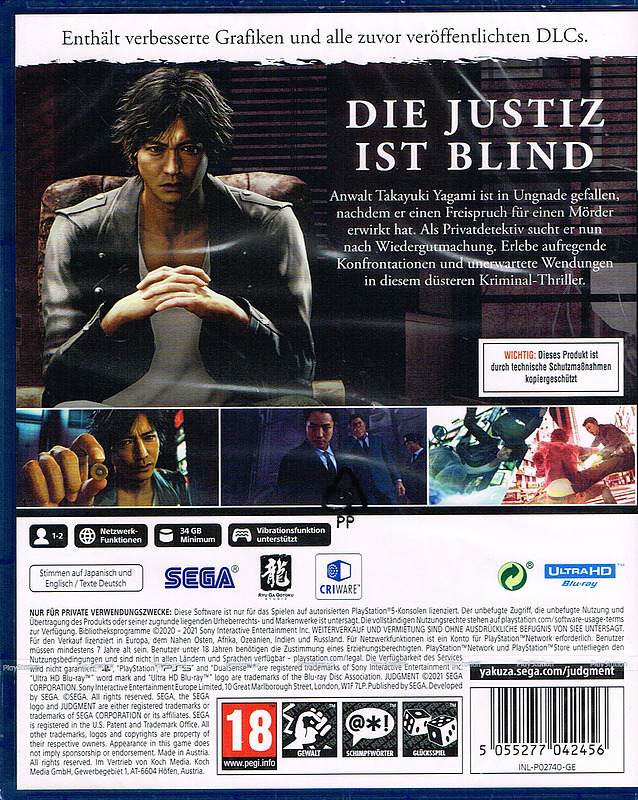 Judgment Rueckseite