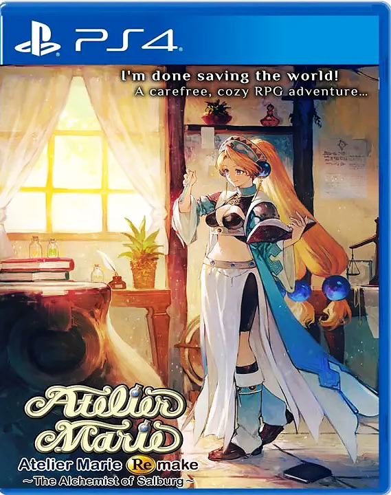 Atelier Marie Remake: The Alchemist of Salburg Cover