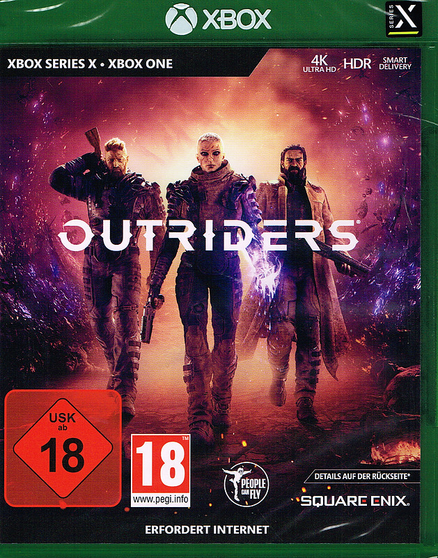 Outriders vom Gears of War Judgment & Bulletstorm Team Cover