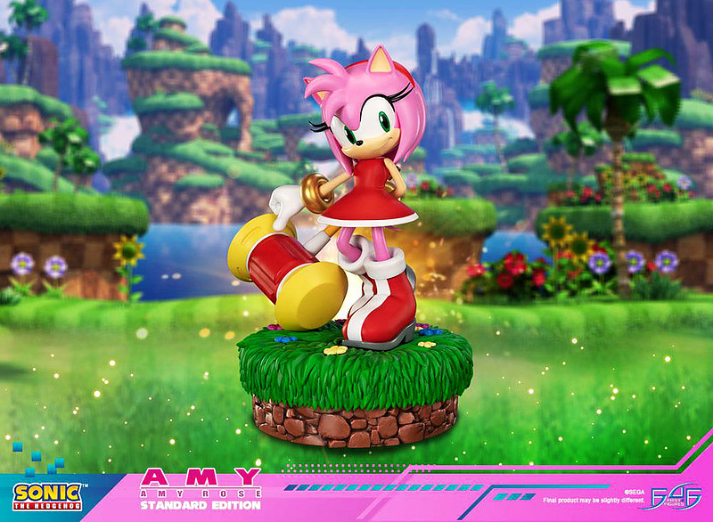 Sonic the Hedgehog Statue Amy Cover