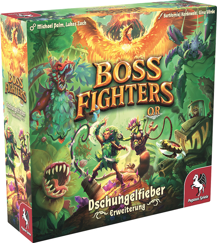 Boss Fighters QR - Dschungelfieber Cover
