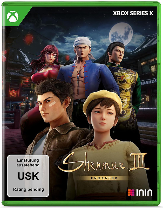 Shenmue 3 Enhanced Cover