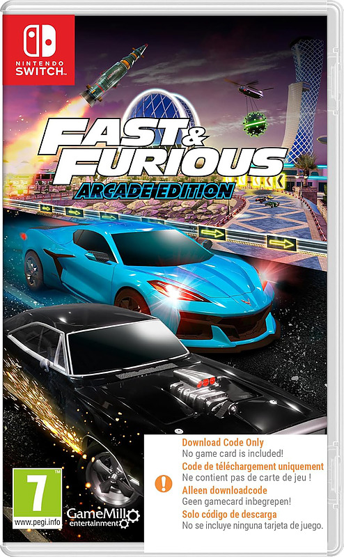 Fast & Furious Arcade Edition (PEGI) (CiB) Cover
