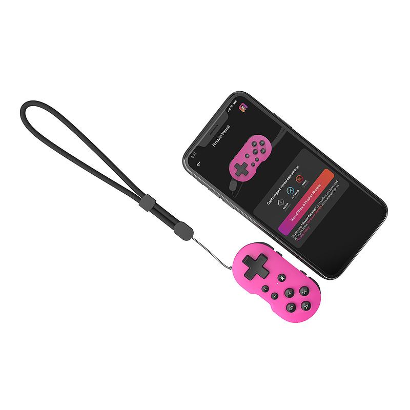 ATOM Controller Hot Pink Rueckseite